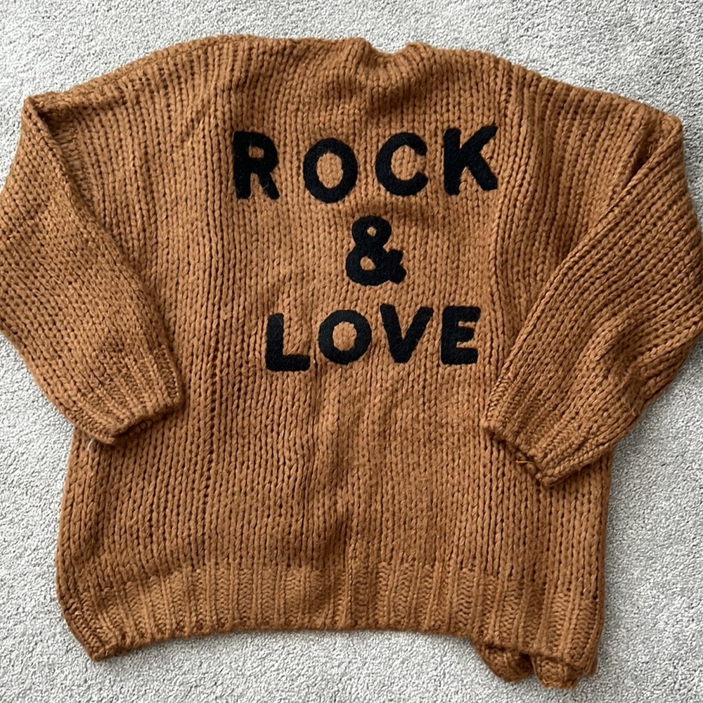 Elan Rock and Love Sweater